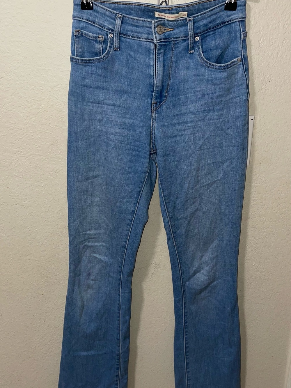 Levi's 725 Light Blue boot cut Jeans